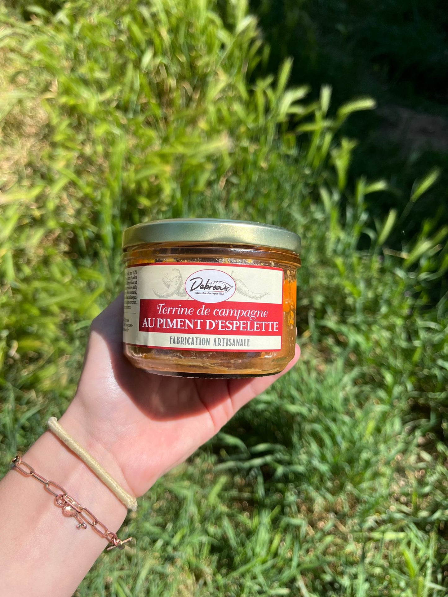 Terrine de campagne au piment d'espelette