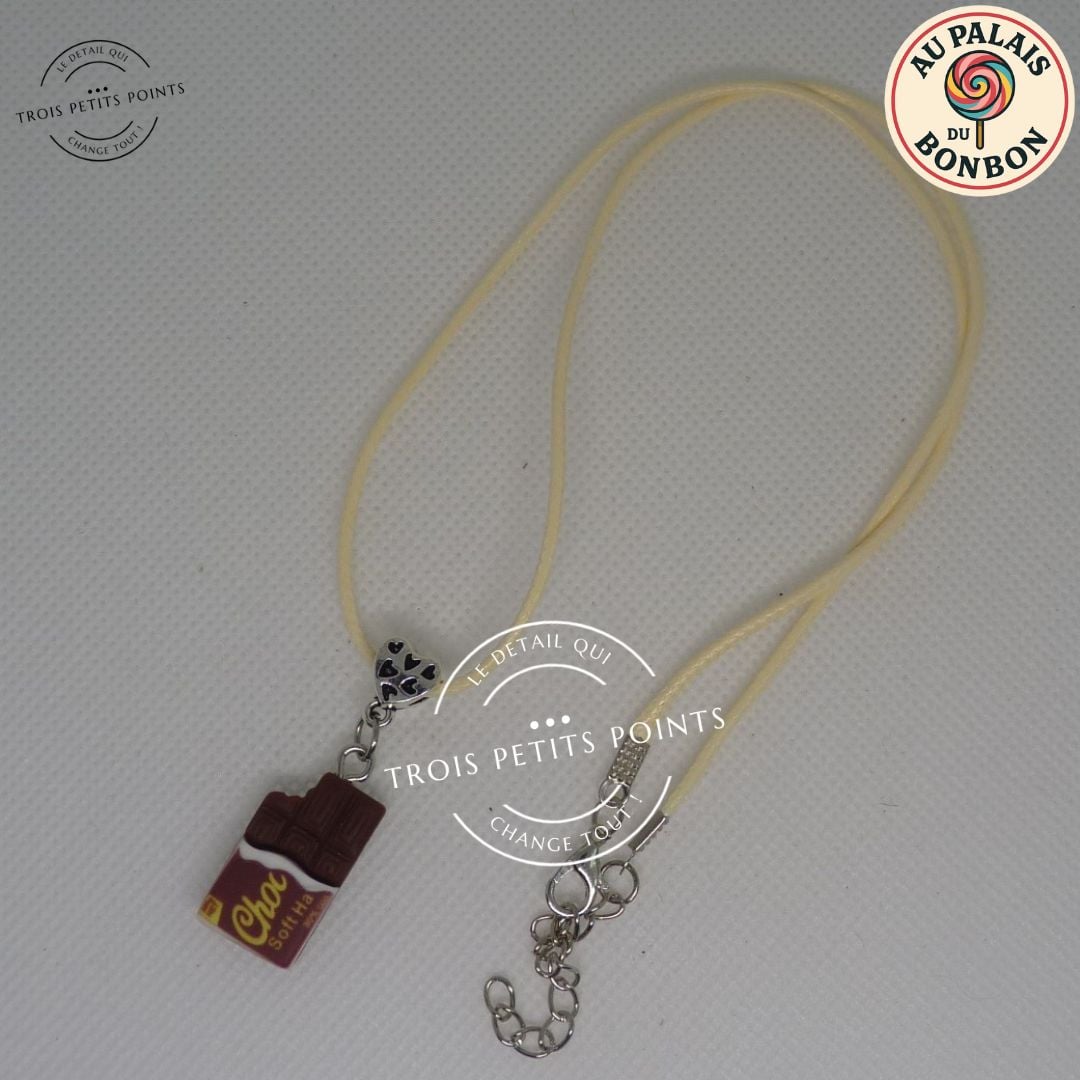 Parure tablette de chocolat