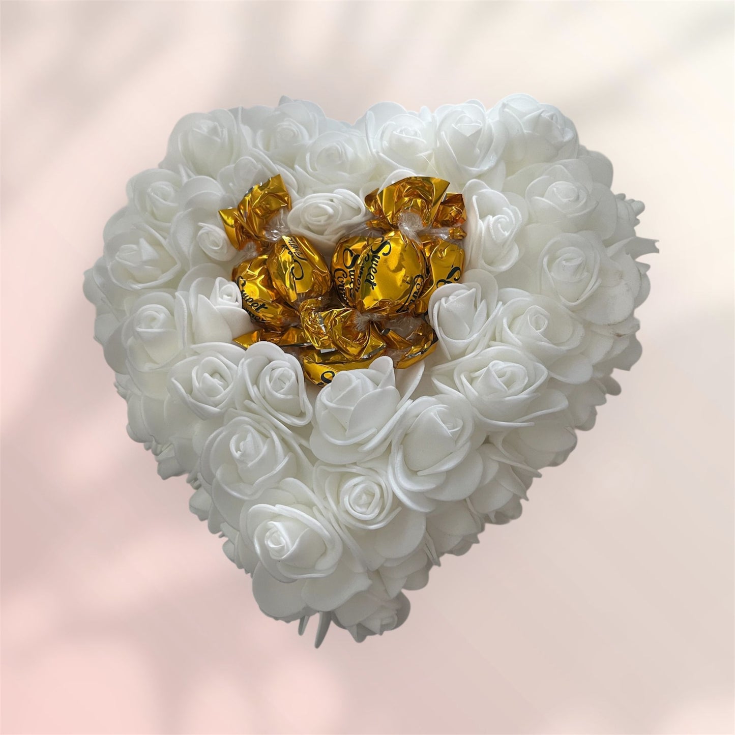 Coeur blanc caramel