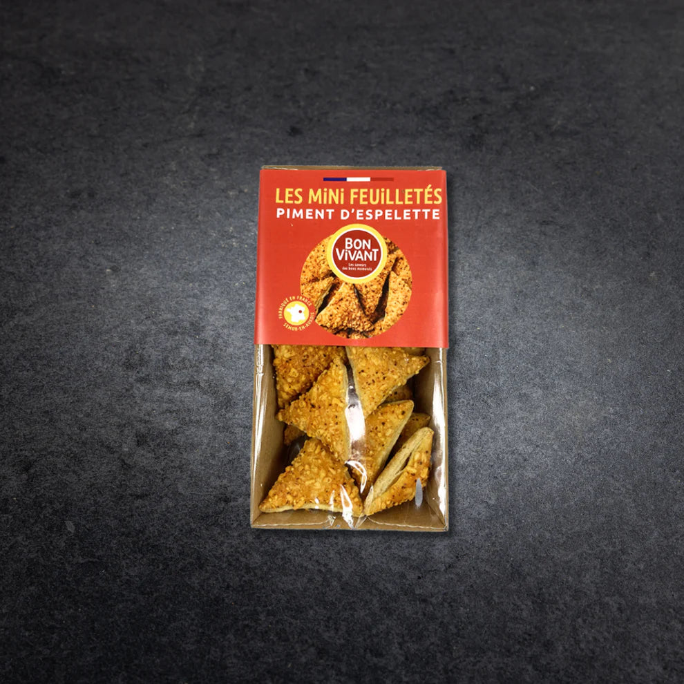 Feuilletés Triangles Emmental & Piment d'Espelette PRECO