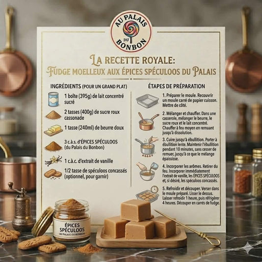 Fudge au speculoos