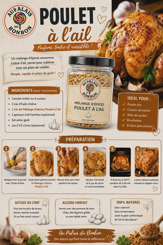 Poulet à l'ail