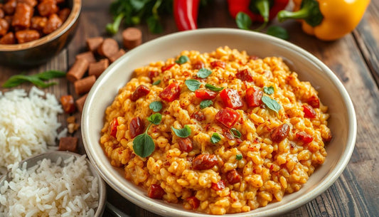 risotto au chorizo
