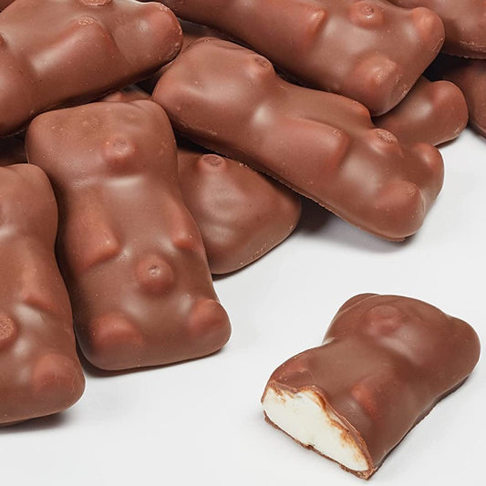 Oursons en guimauve chocolat au lait