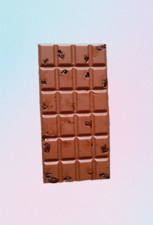 Tablette chocolat au lait aux Raisin