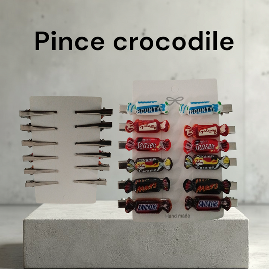 Pince crocodile à cheveux