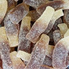 BOUTEILLE DE COLA SUCREES EN SACHET