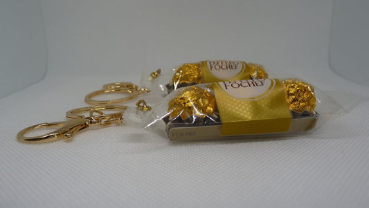 Porte clé imitation ferrero rocher