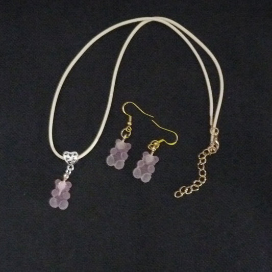 Parures collier + Boucles d'oreilles