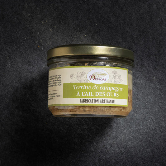 Terrine de campagne à l'ail des ours PRECO
