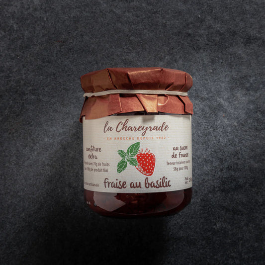 Confiture fraise au basilic PRECO