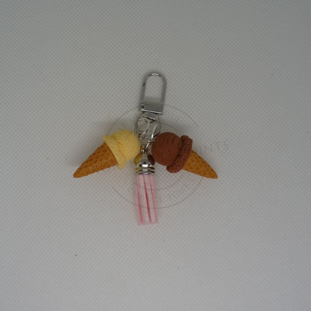 porte clé / bijoux de sac glace