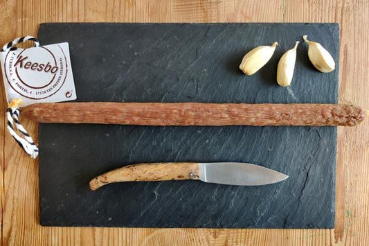 Saucisson dinde & canard à l'ail (fuet)