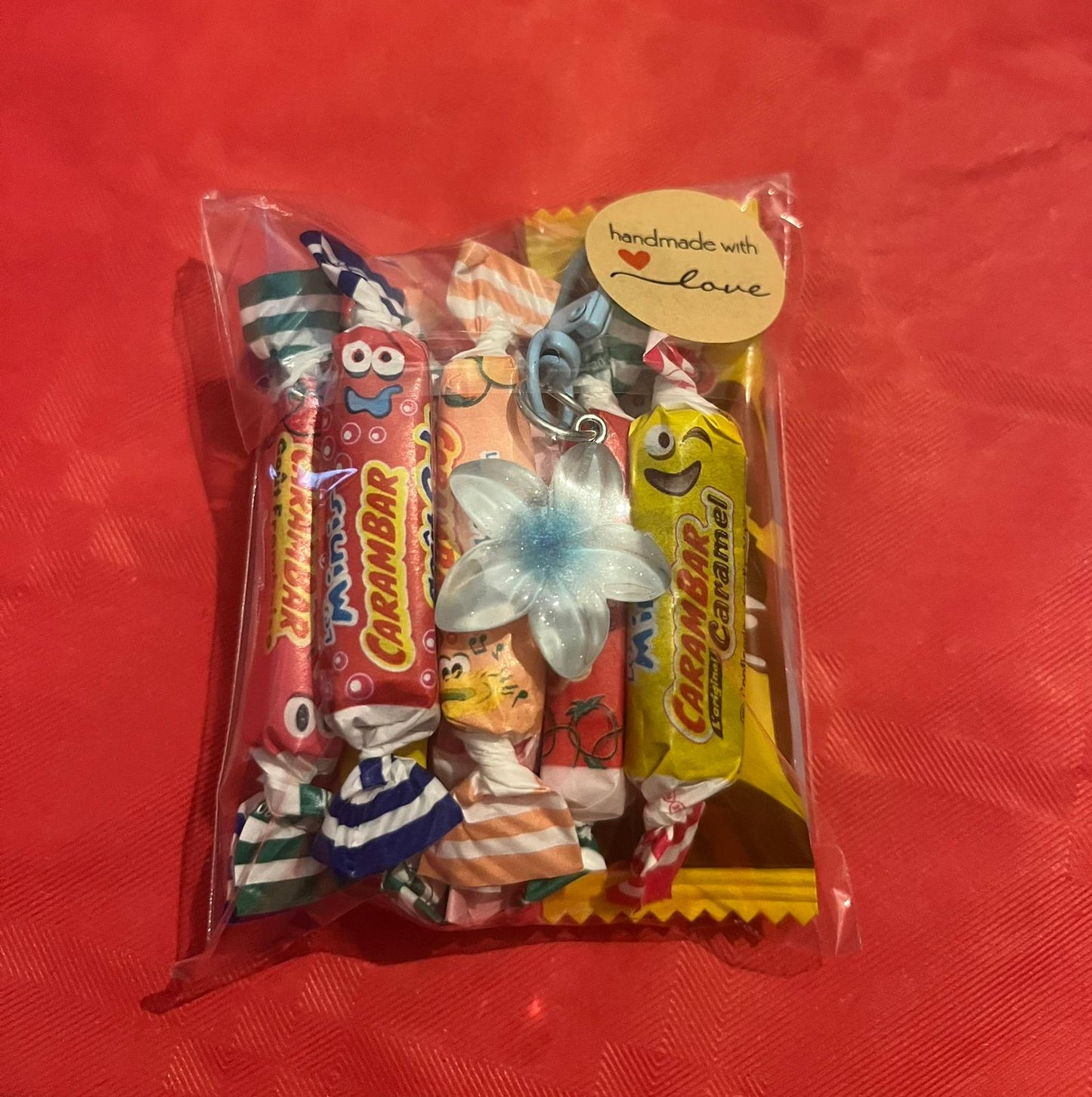 Kit portes clés fleur de monoï et mini carambars