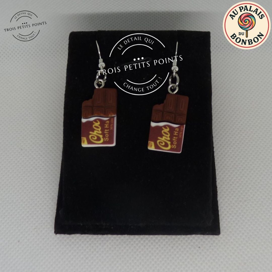 Parure tablette de chocolat