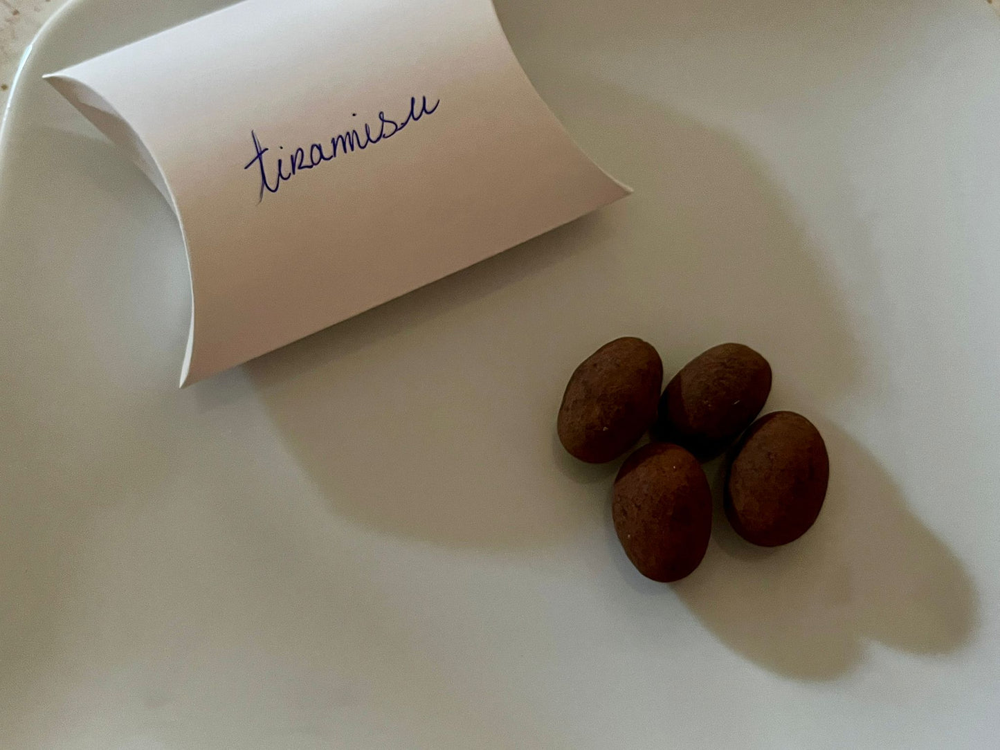 Dragées amande recouverte saveur de tiramisu