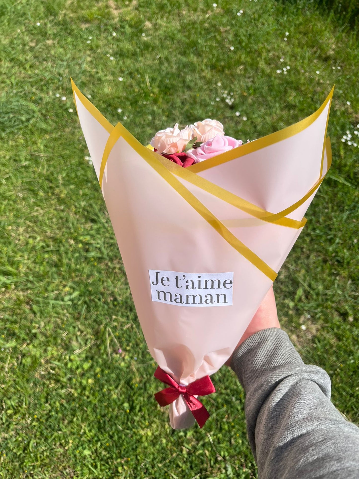 Bouquet de roses éternelles