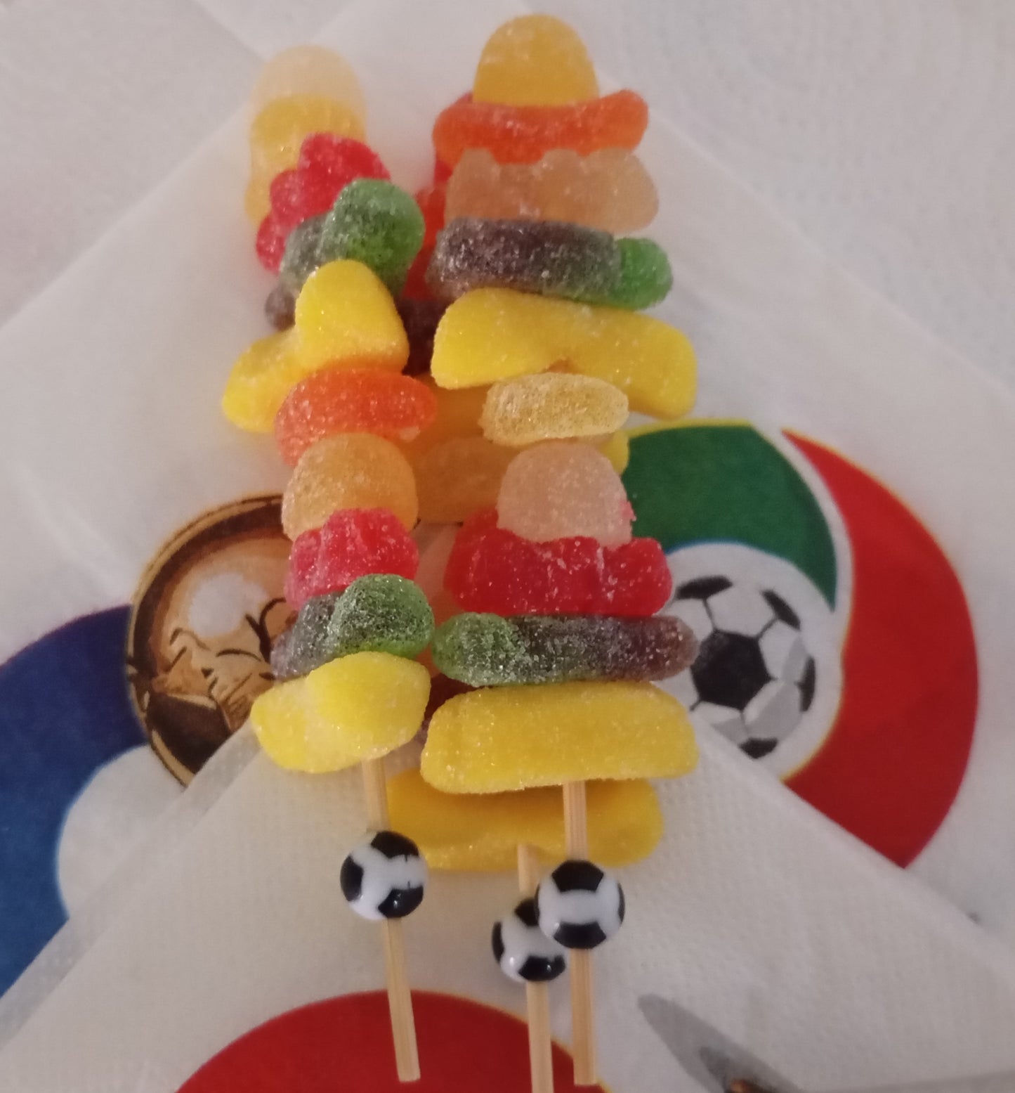 Trio Mini brochette de bonbons