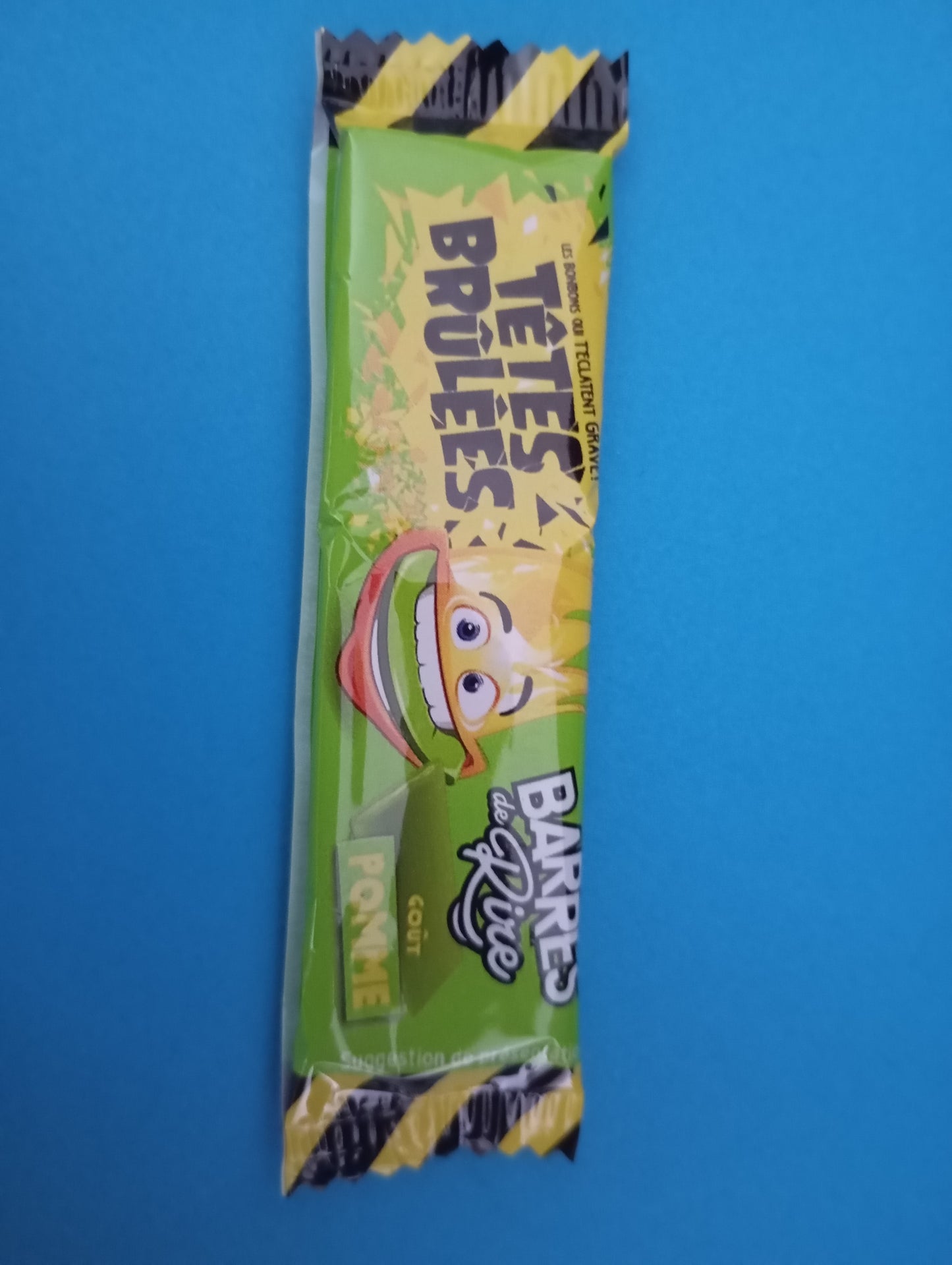 Barres tête brûlée