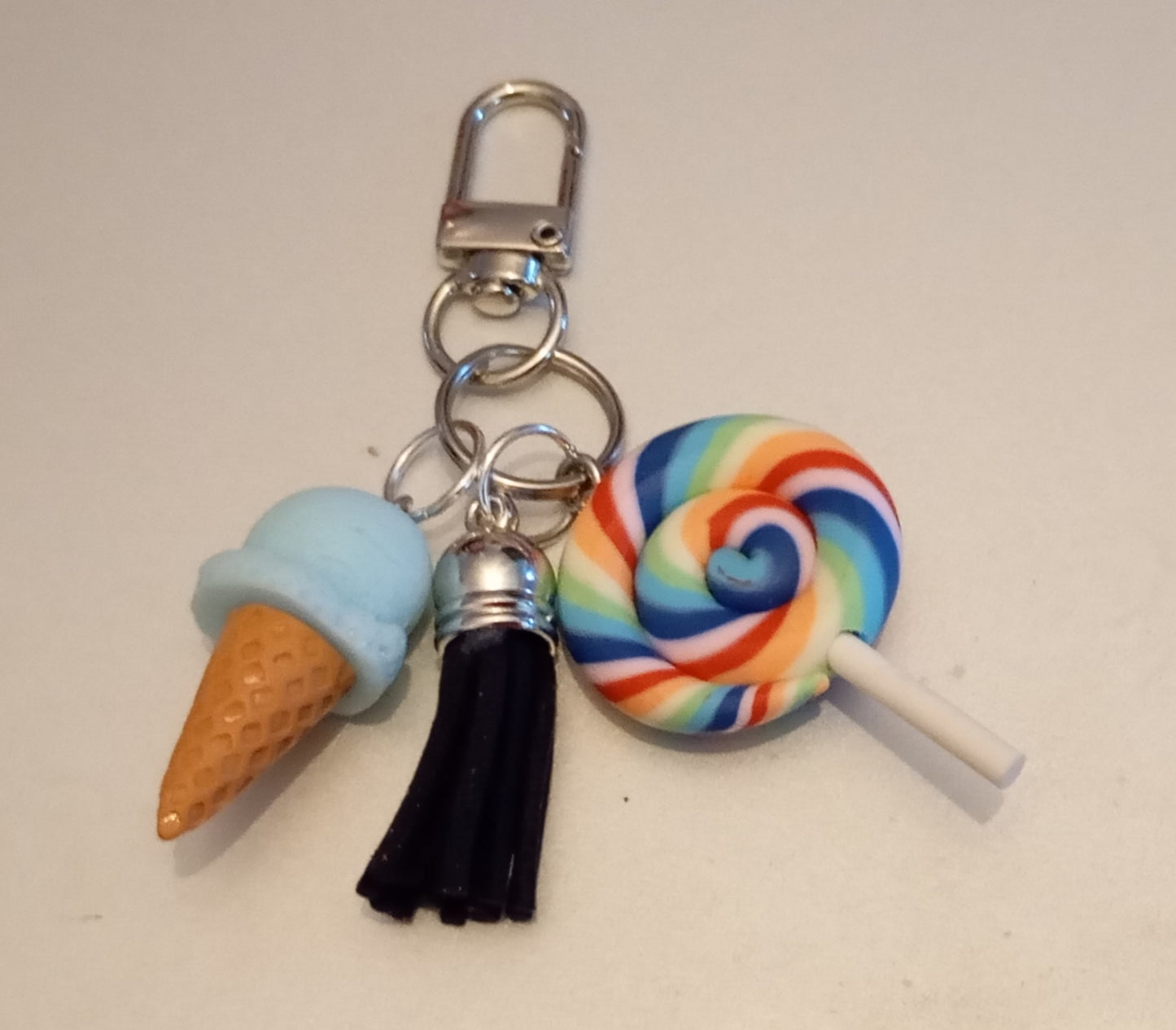 porte clé / bijoux de sac glace