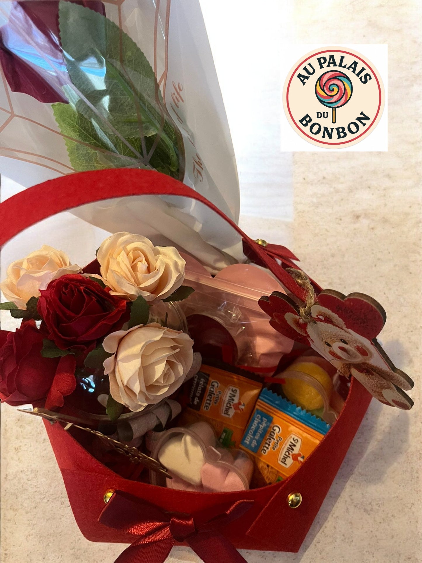 Panier saint Valentin