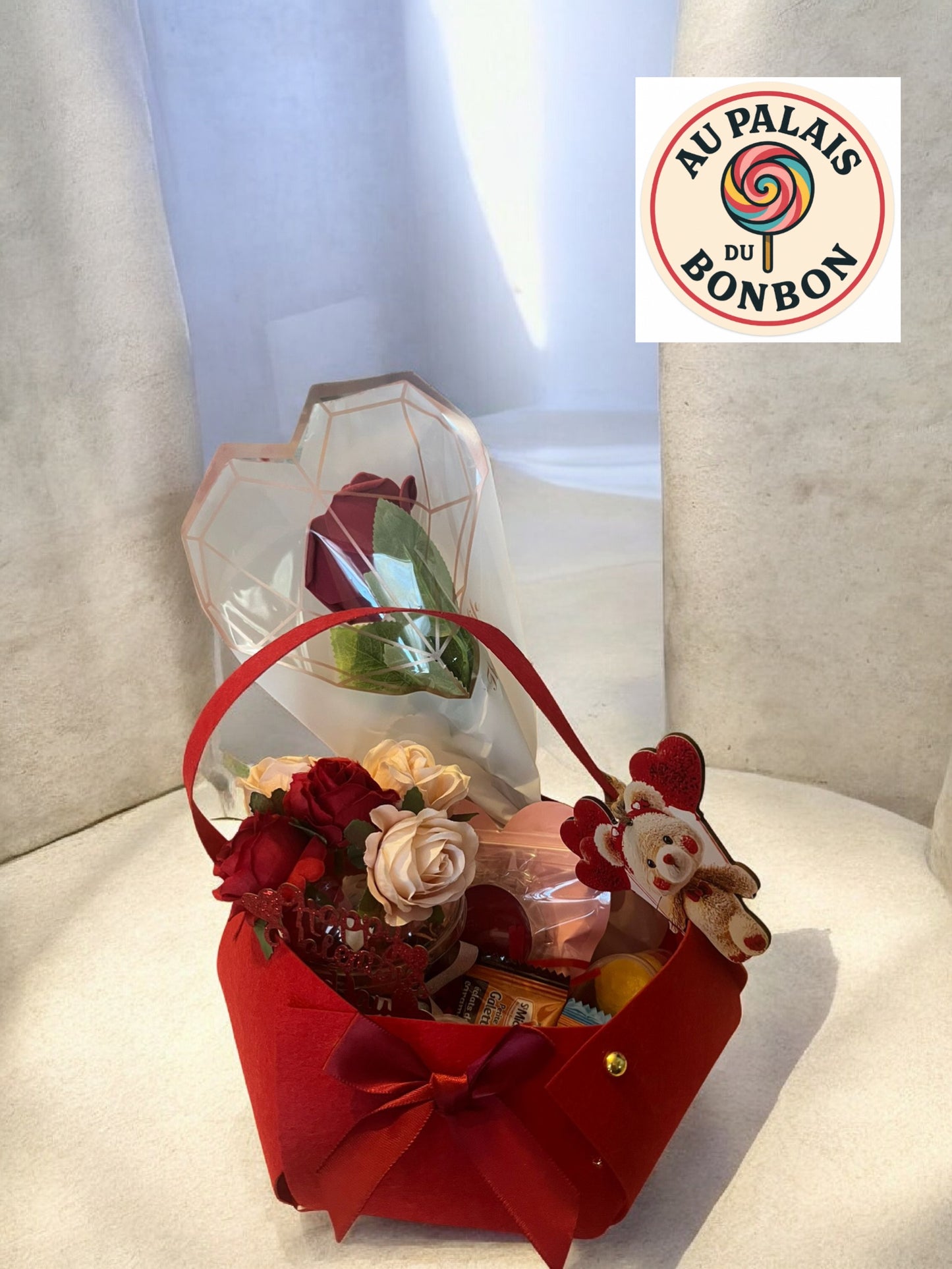 Panier saint Valentin