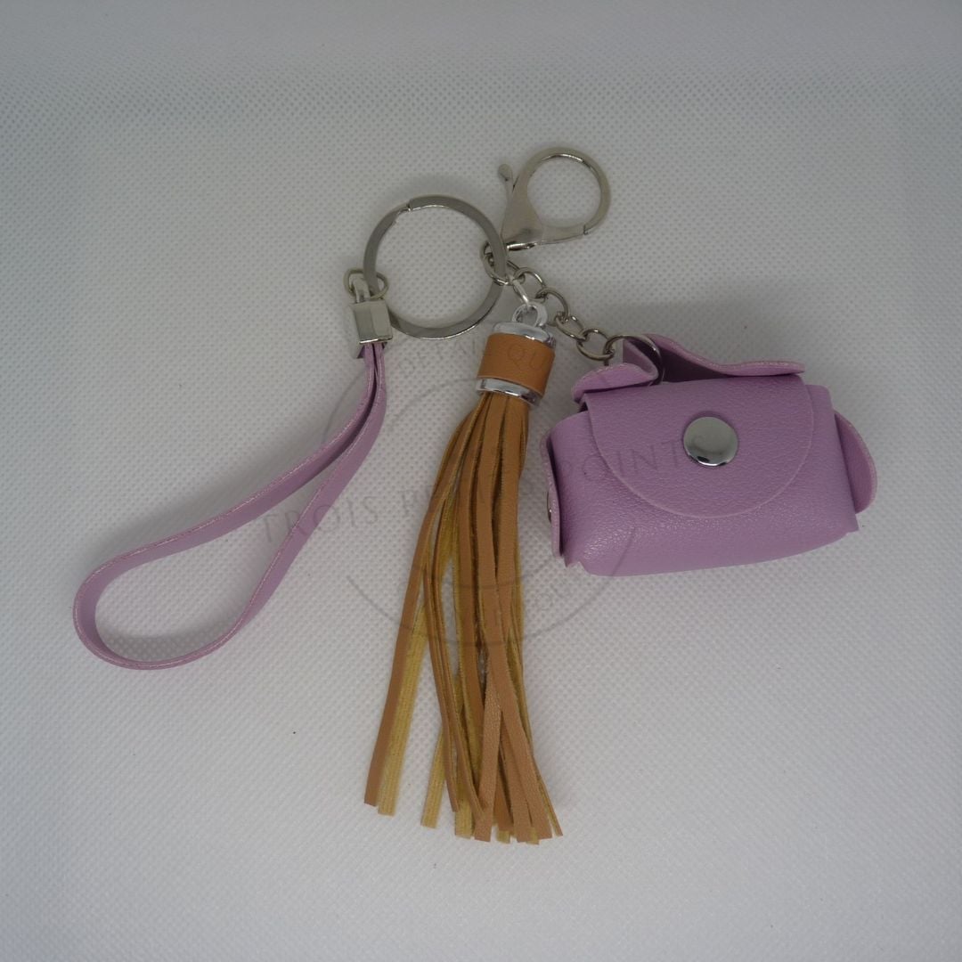Portes clés / bijoux de sacs "pompons et mini sacs à mains