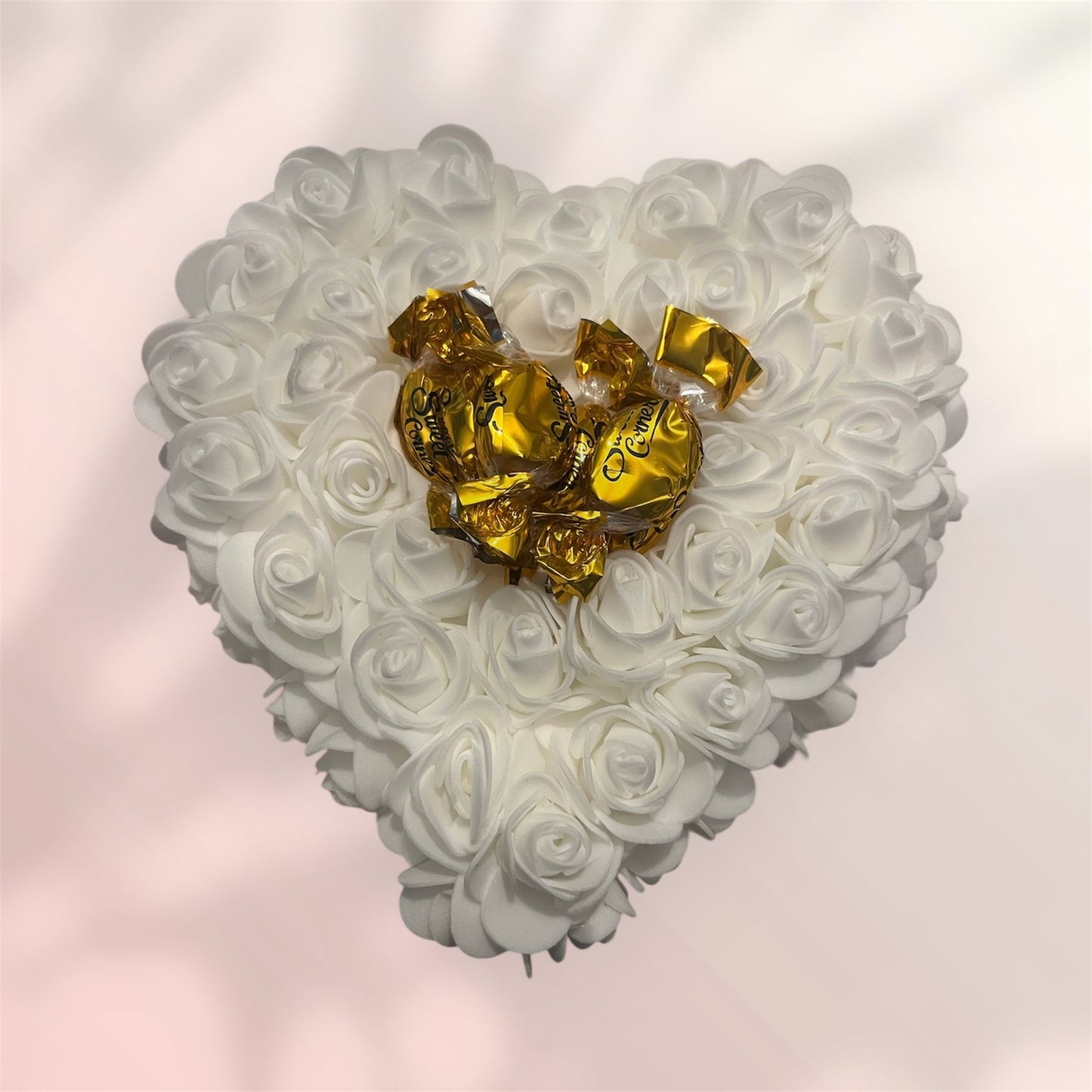 Coeur blanc caramel
