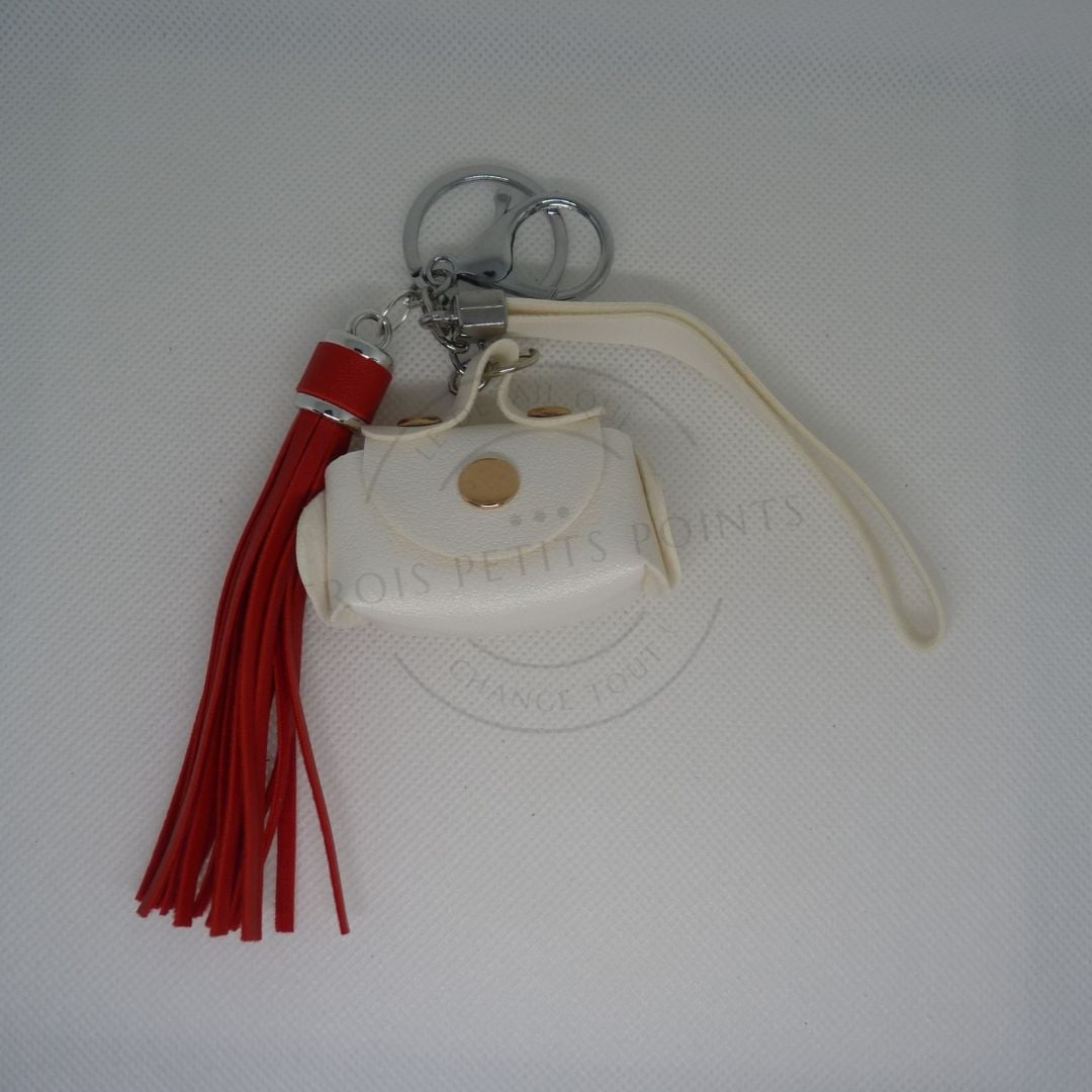 Portes clés / bijoux de sacs "pompons et mini sacs à mains