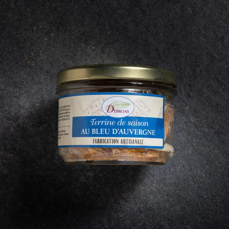 Terrine de saison au bleu d'auvergne PRECO