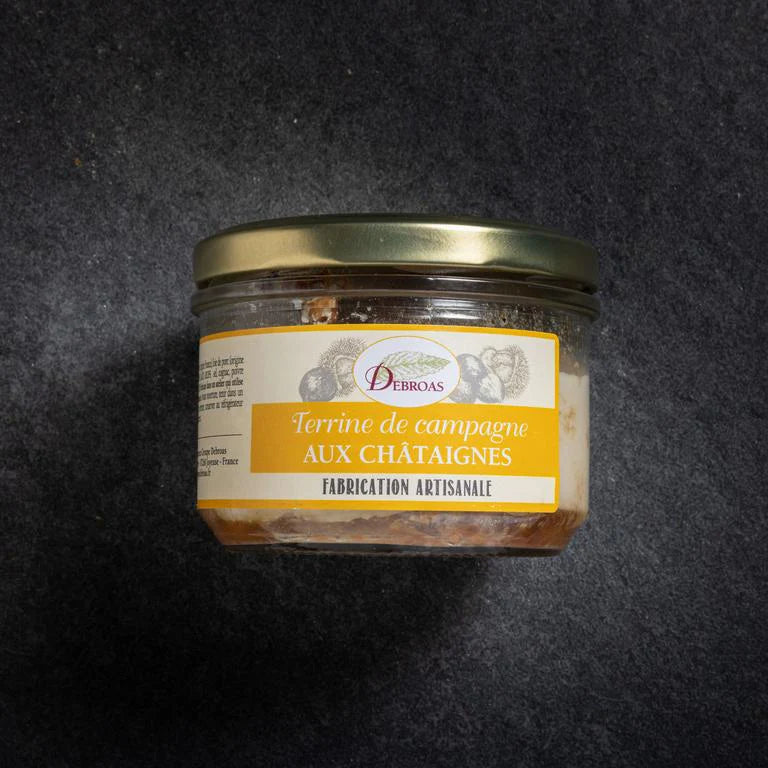 Terrine de campagne aux châtaignes PRECO