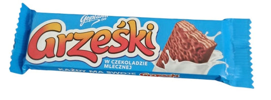 GAUFFRETES GRZESKI AU CHOCOLAT AU LAIT